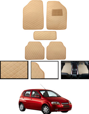 ABJD Leatherite Standard Mat For  Chevrolet Universal For Car(Beige)