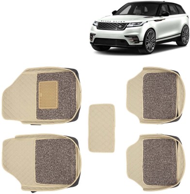 Kingsway Leatherite 7D Mat For  Land Rover Range Rover Velar(Beige)