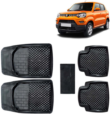 Kingsway PVC Tray Mat For  Maruti Suzuki S-Presso(Black)
