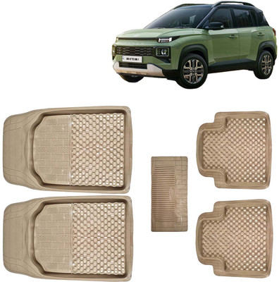 Kingsway PVC Tray Mat For  Hyundai Universal For Car(Beige)