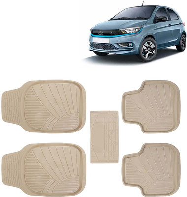 Kingsway PVC Tray Mat For  Tata Tiago(Beige)