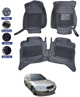 AYW Leatherite 7D Mat For  Honda City(Black)