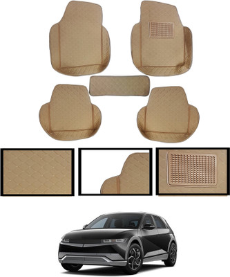 monolive Leatherite Tray Mat For  Hyundai IONIQ 5(Beige)