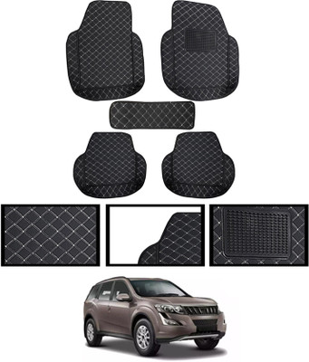 MATIES Leatherite 7D Mat For  Mahindra XUV 500(Black)