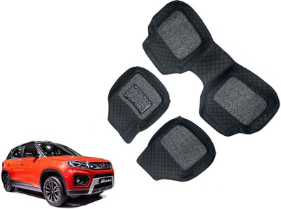 AUTO PEARL Leatherite 7D Mat For  Maruti Vitara Brezza(Black)
