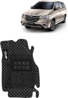 Kingsway Leatherite 7D Mat For  Toyota Innova(Black)