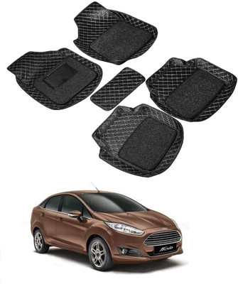 ARNEJA Leatherite 7D Mat For  Ford Fiesta(Black)