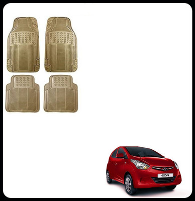 SEMAPHORE PVC, Rubber Standard Mat For  Hyundai Eon(Beige)