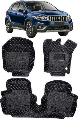 INSURE AUTOMOTIVE Leather 7D Mat For  Maruti Suzuki S-Cross(Black)