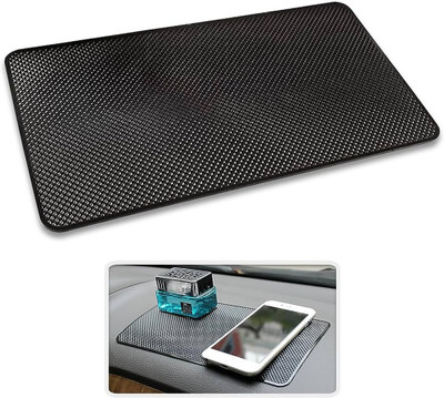 Arnejaa Rubber Standard Mat For  Renault Kwid(Black)