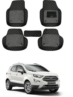 RKPSP Leatherite 7D Mat For  Ford Ecosport(Black)