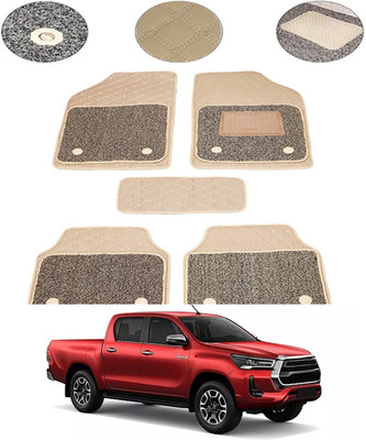 MSNP Leatherite 7D Mat For  Toyota Universal For Car(Beige)