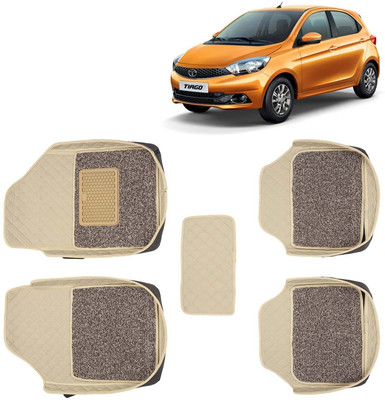 Kingsway Leatherite 7D Mat For  Tata Tiago(Beige)