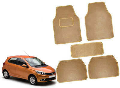 AUTO PEARL Polyester Standard Mat For  Tata Tiago(Beige)