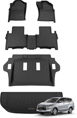 QPO TPV 5D Mat For  Toyota Innova Crysta(Black)