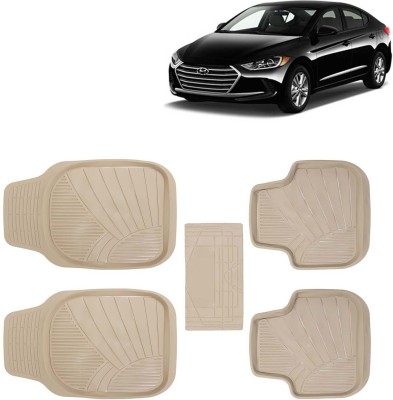 Kingsway PVC Tray Mat For  Hyundai Elantra(Beige)