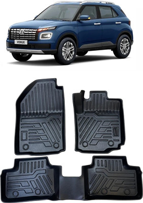 ARNEJA TPV 9D Mat For  Hyundai Venue(Black)