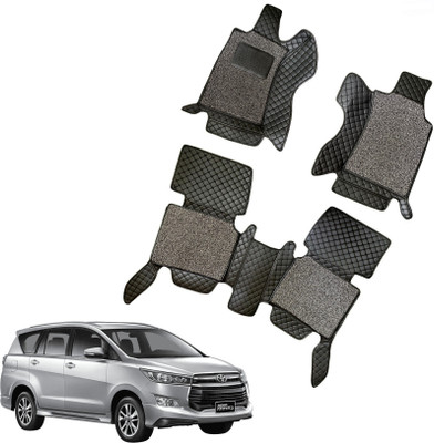 VIAZ VENTURES Leatherite 7D Mat For  Toyota Innova Crysta(Black)