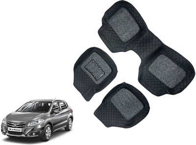 AUTO PEARL Leatherite 7D Mat For  Maruti S-Cross(Black)