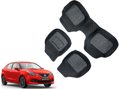 AUTO PEARL Leatherite 7D Mat For  Maruti Baleno(Black)