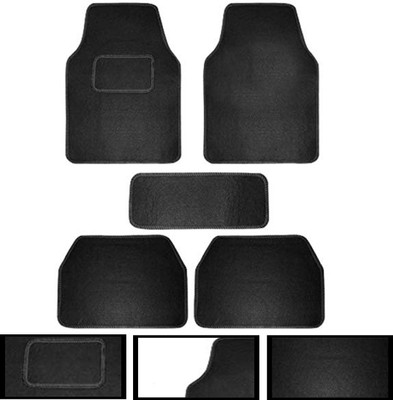 MATIES Fabric Standard Mat For  Universal For Car(Black)