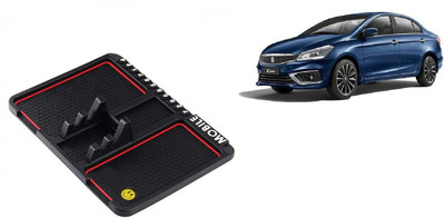 GS Grow n Shine Rubber Standard Mat For  Maruti Ciaz(Black)