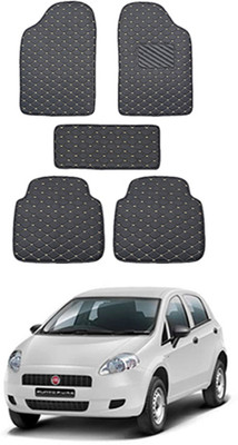 MATIES Leatherite Standard Mat For  Fiat Punto(Black)