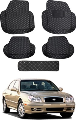 MATIES Leatherite 7D Mat For  Hyundai Sonata(Black)