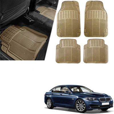 Znee Smart Rubber Standard Mat For  Universal For Car(Beige)
