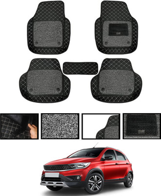 MATIES Leatherite 7D Mat For  Tata Universal For Car(Black)