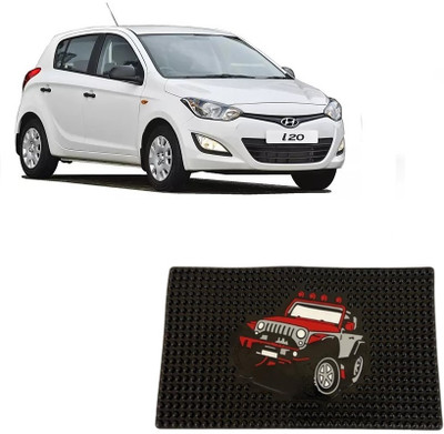 arneja trading company Rubber Standard Mat For  Hyundai i20(Black)