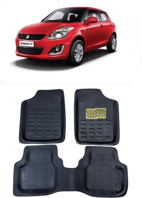 ARNEJA Polyutherine 3D Mat For  Maruti Suzuki Swift(Black)