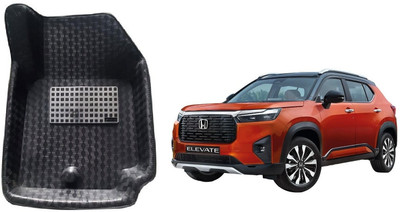 ROSHNEER ENTERPRISES PVC Tray Mat For  Honda Elevate(Black)
