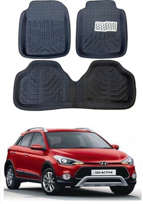 arneja trading company Polyutherine 3D Mat For  Hyundai i20 Active(Black)