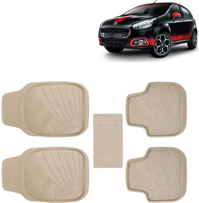 Kingsway PVC Tray Mat For  Fiat Abarth Punto(Beige)