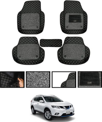 zplus Leatherite 7D Mat For  Nissan Universal For Car(Black)