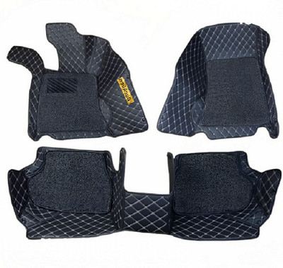 STYLE CHOICE Leather 7D Mat For  Hyundai Alcazar(Black)