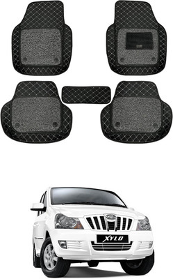 RKPSP Leatherite 7D Mat For  Mahindra Xylo(Black)