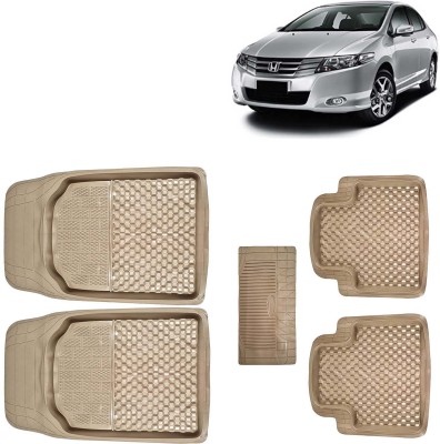 Kingsway PVC Tray Mat For  Honda City(Beige)