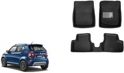 Autorepute Leather 5D Mat For  Maruti Suzuki Ignis(Black)