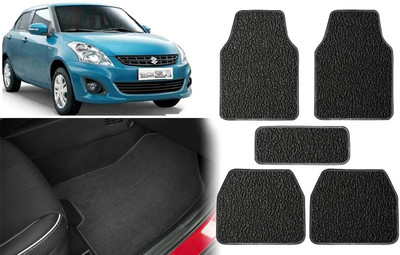Carigiri PVC, Rubber Standard Mat For  Maruti Suzuki Swift Dzire(Black)