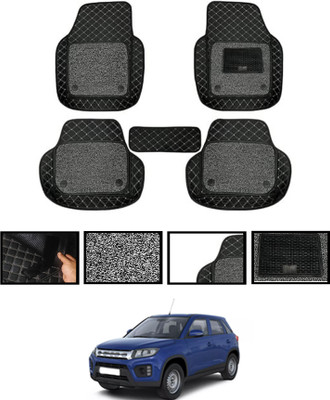 ABJD Leatherite 7D Mat For  Maruti Suzuki Universal For Car(Black)