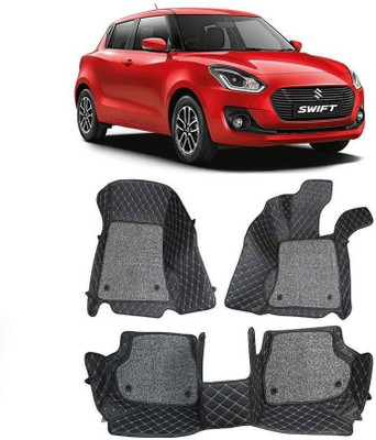 TOFIT ENTERPRISE Leatherite 7D Mat For  Maruti Suzuki New Swift(Black)