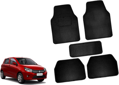AUTO PEARL Polyester Standard Mat For  Maruti Celerio(Black)
