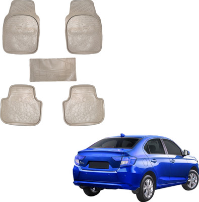 SS FOR YOUR SMART NEEDS Vinyl Standard Mat For  Honda Amaze(Beige)