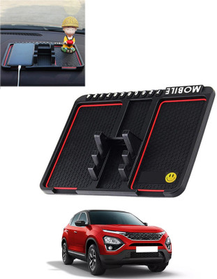 AYW Silicone Tray Mat For  Tata Harrier(Black)
