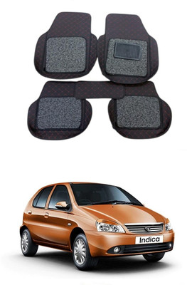 ARNEJA Leatherite 7D Mat For  Tata Indica(Black)