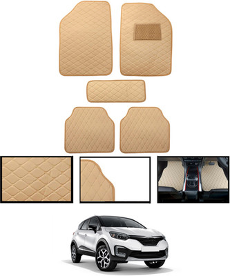CCMM Leatherite Standard Mat For  Renault Captur(Beige)