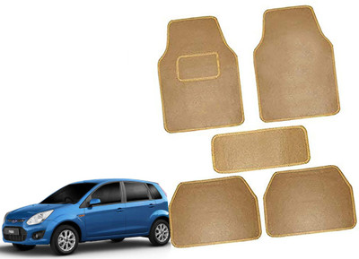 AUTO PEARL Polyester Standard Mat For  Ford Figo(Beige)
