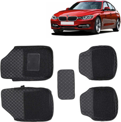 Kingsway Leatherite 7D Mat For  BMW 3 Series(Black)